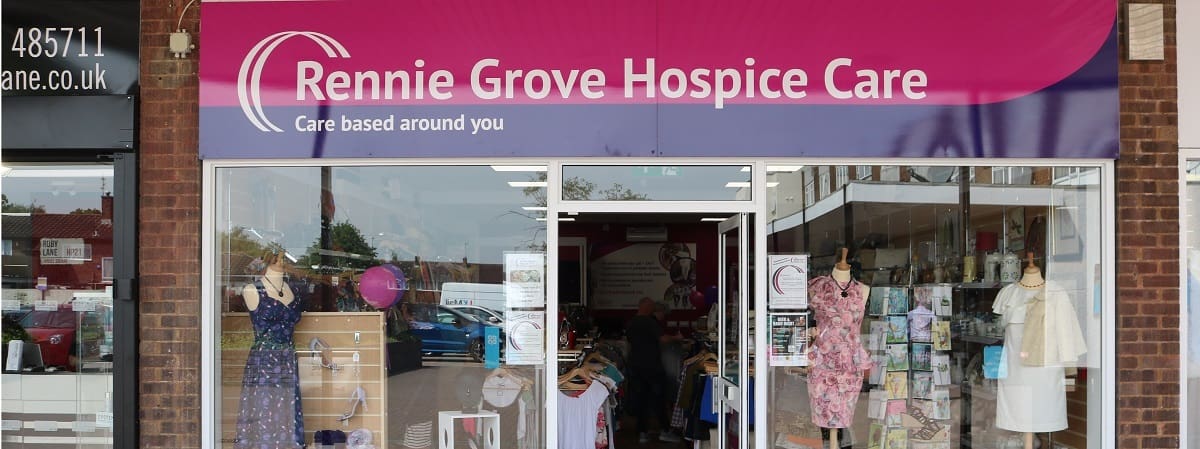 Our Bedgrove Charity Shop - Rennie Grove Peace Hospice Care