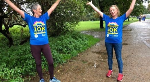 Runners taking on Virtual Herts 10k