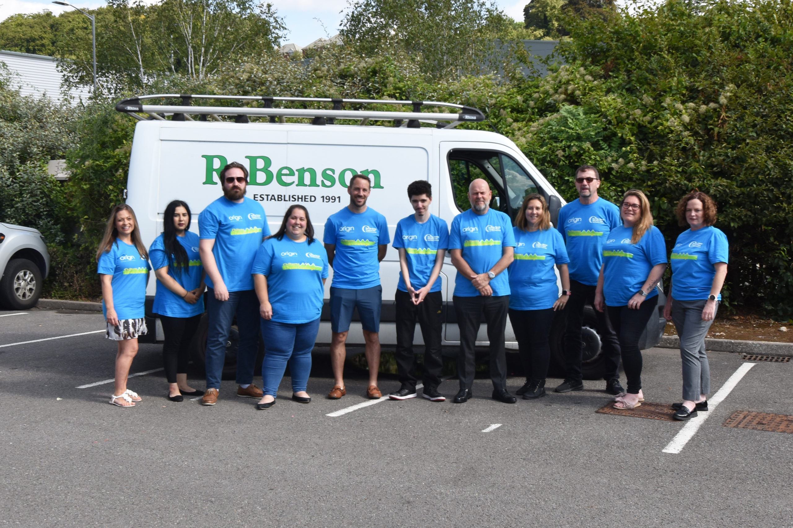 R Benson colleagues put best foot forward for Chilterns 3 Peaks Challenge