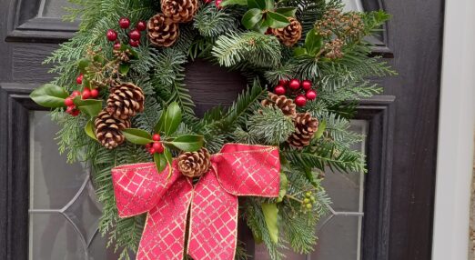 Rennie Grove’s Christmas wreath-making workshop