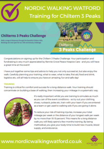 Chilterns 3 Peaks Challenge Training Guide