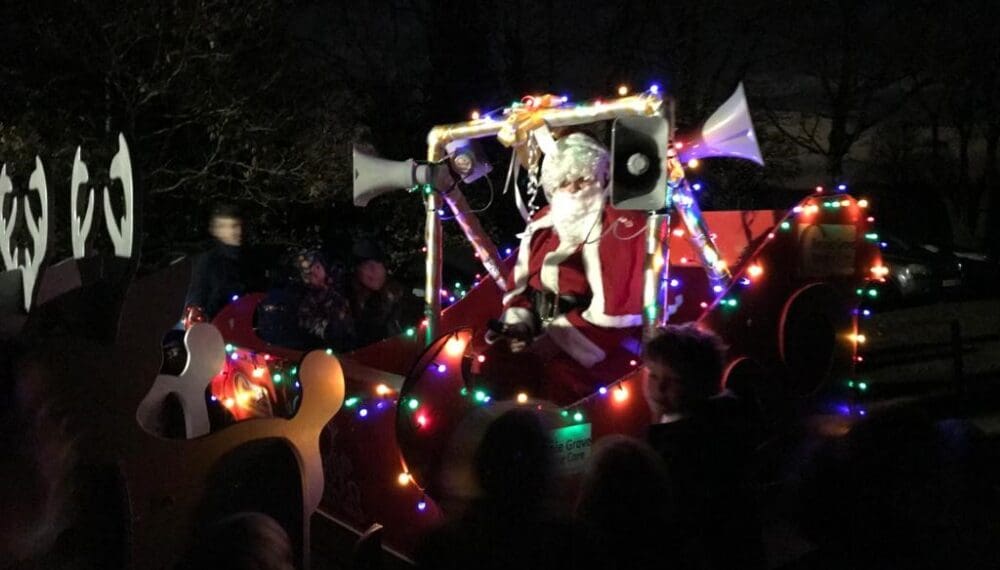 Santa float