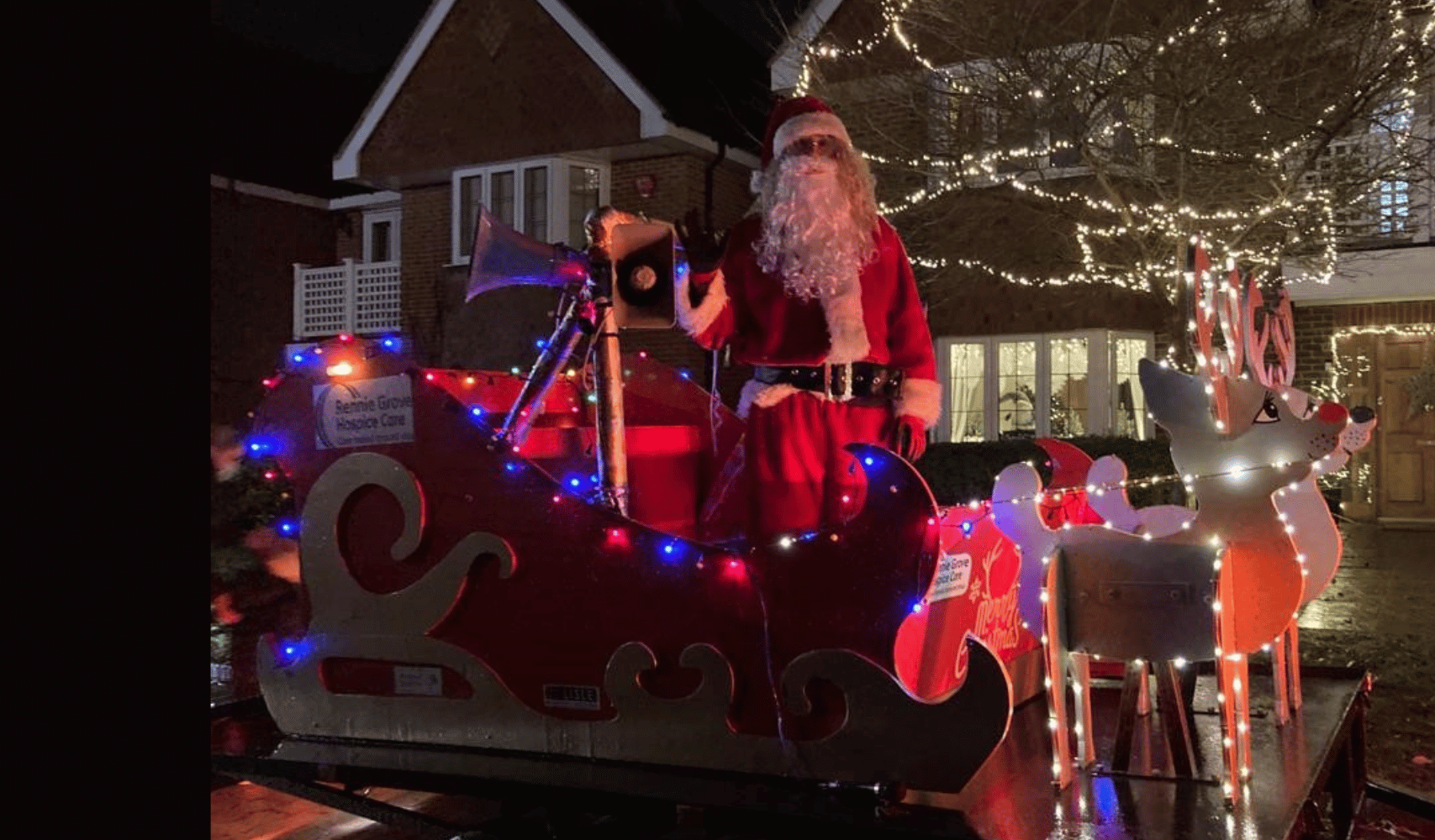 Rennie Grove Peace Santa Float 2024