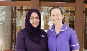 Rennie Grove Peace nurses