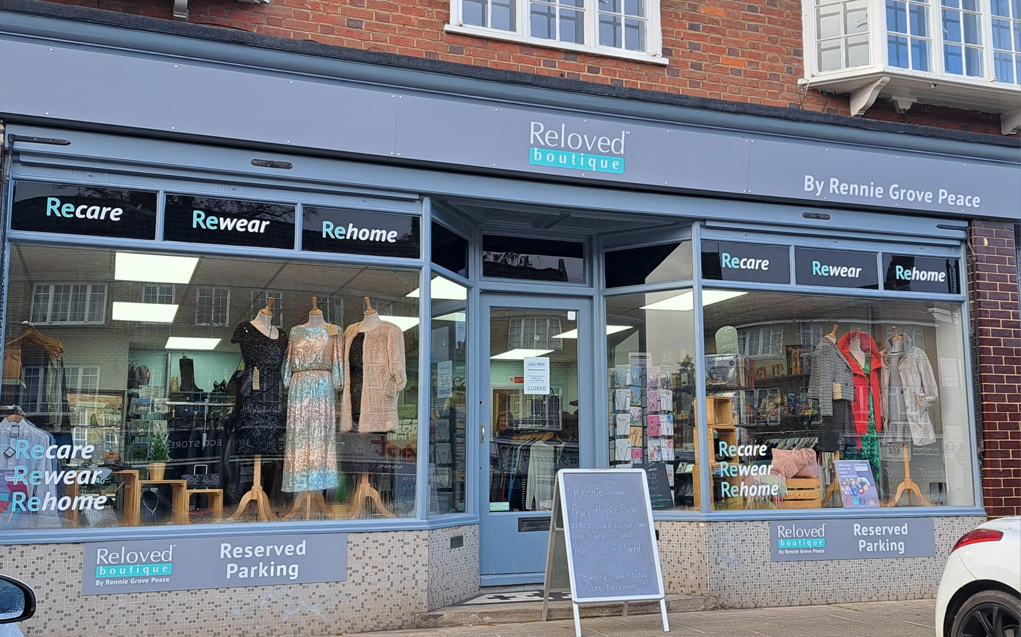Radlett charity shop undergoes a makeover