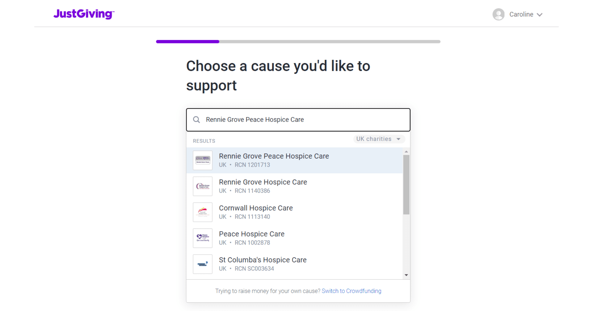 JustGiving guide - how to set up a JustGiving page