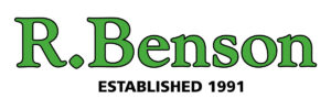 R Benson logo