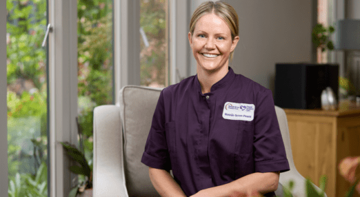smiling rennie grove peace nurse
