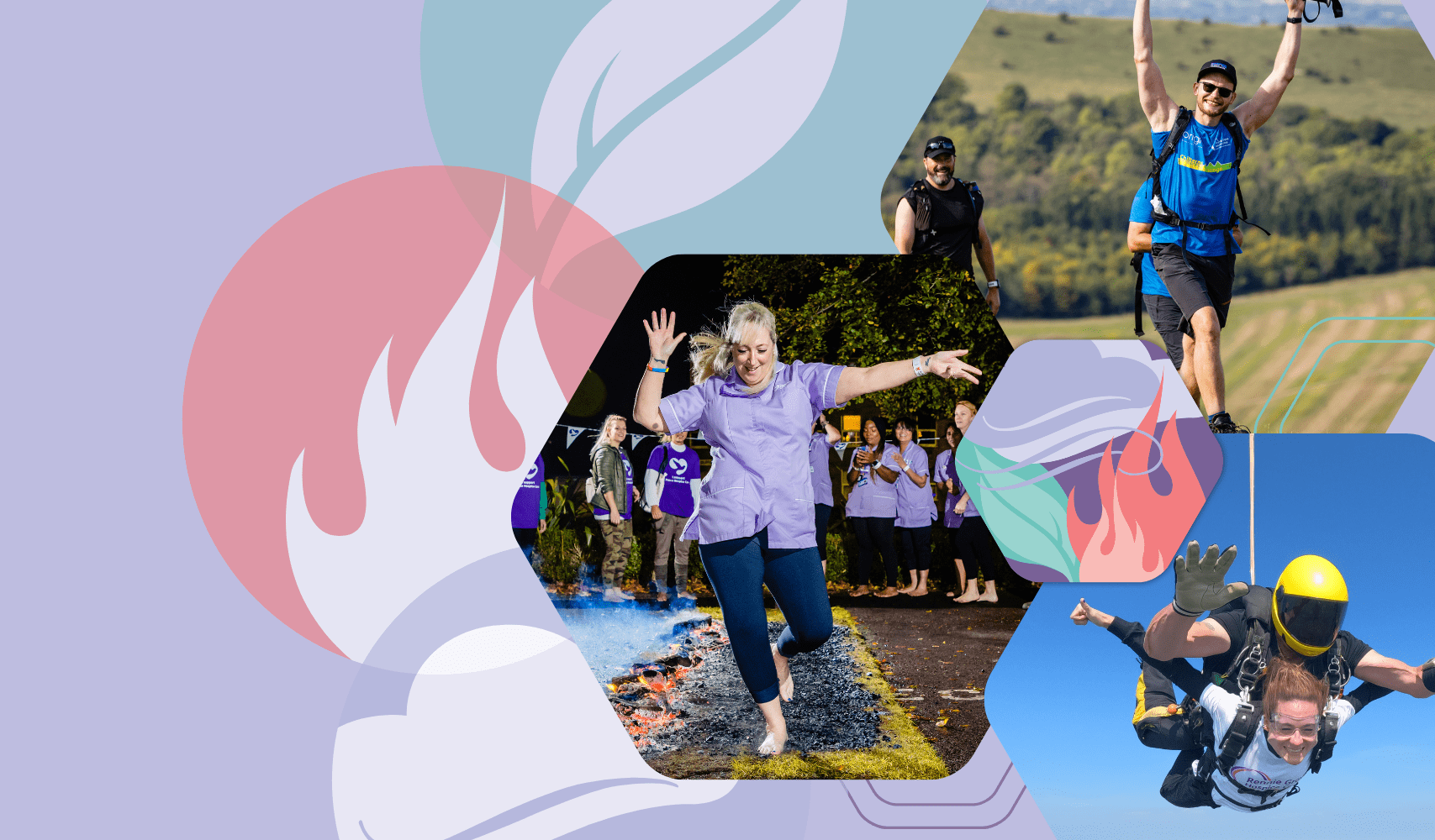 The launch of our Earth, Wind and Fire ultimate challenge