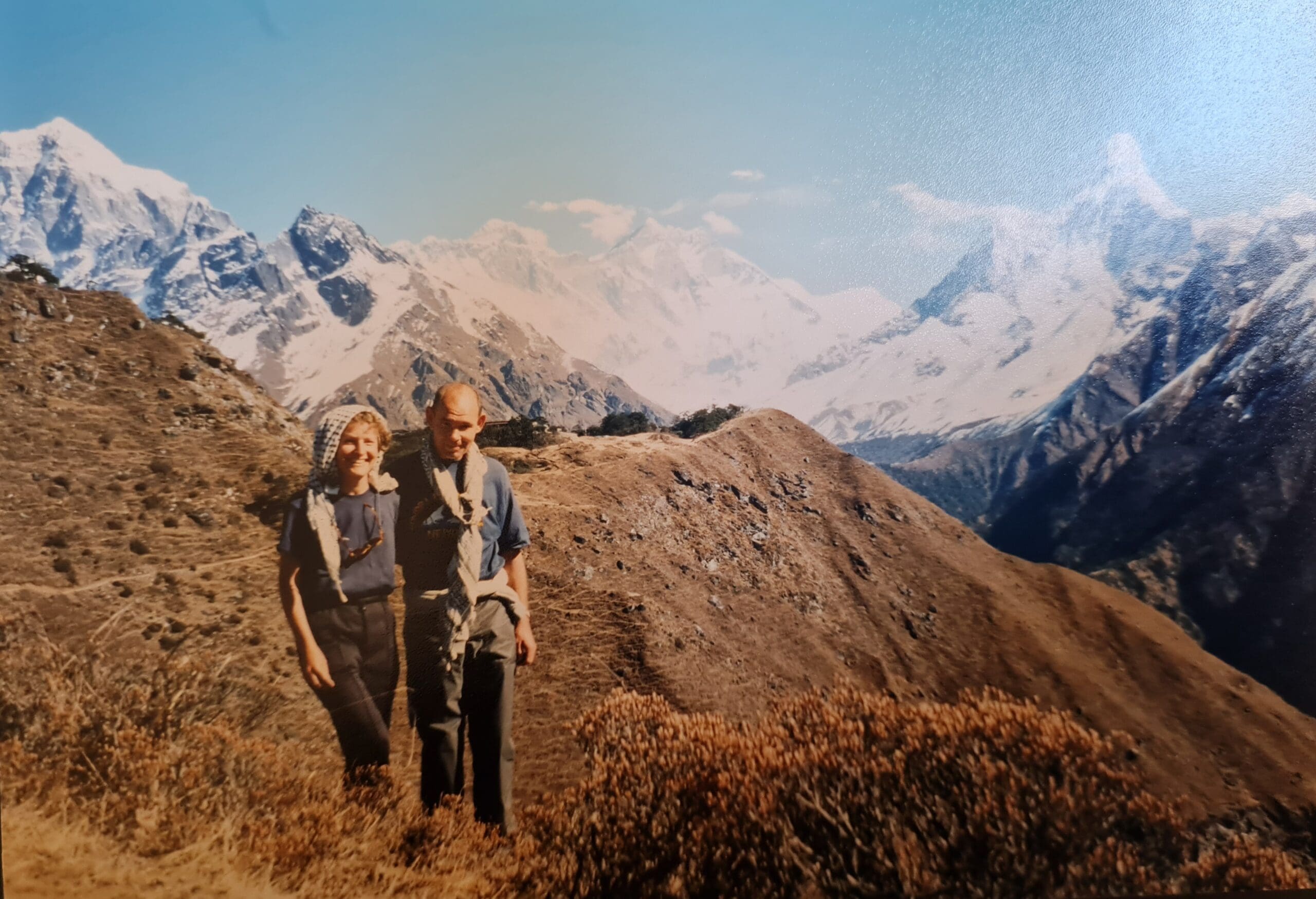 Julie and Bob at Everest