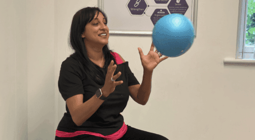 penny, an outpatient in a high intensity work out