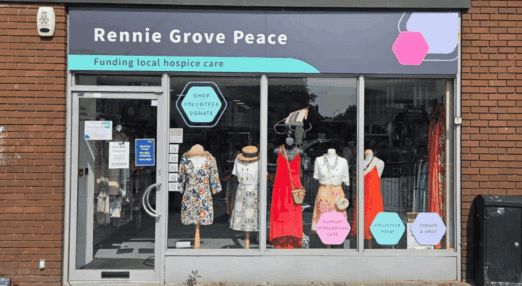 st peters st albans Rennie Grove Peace Charity Shop