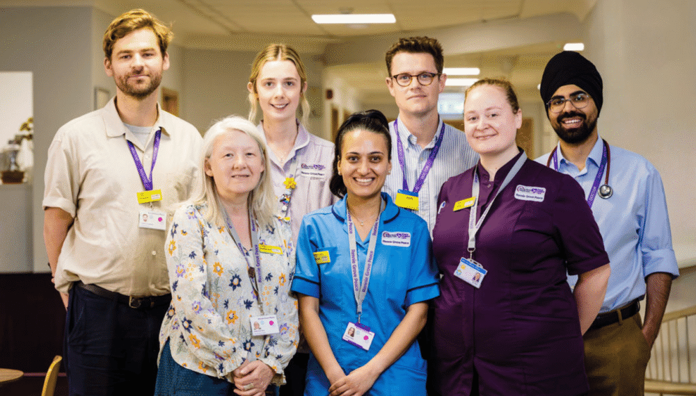 Rennie Grove Peace Hospice Care clinical staff who support patients and families across Buckinghamshire and Hertfordshire.