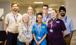 Rennie Grove Peace Hospice Care clinical staff who support patients and families across Buckinghamshire and Hertfordshire.